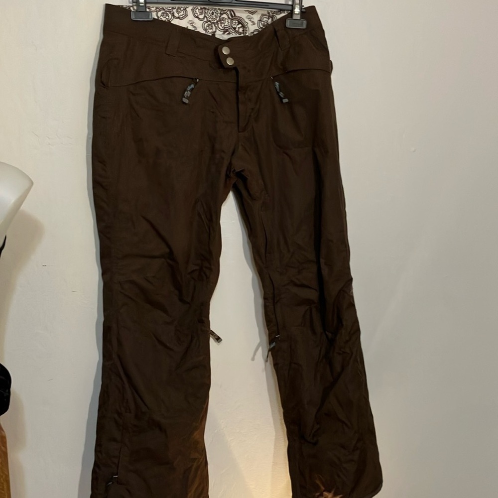 Betty Rides snowboard pants paisley collection Large